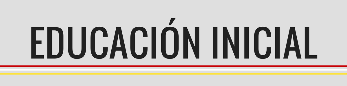 Educación Inicial